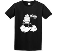 Brock Samson The Venture Bros Murder Machine Black Unisex Men's Tee Manches Courtes(Large)
