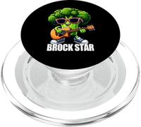 Brock Star Jeu de Mots Humoristique Rock and Roll Brocoli PopSockets PopGrip pour MagSafe