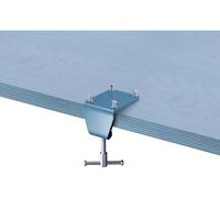 Brockhaus Heuer 119 100 Pince de table 119 100 Largeur de mâchoire: 100 mm Envergure max.: 60 mm