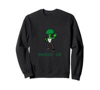 Broco-Lee : Meme Amusant d'un Brocoli Qui Fait du Kung fu. Sweatshirt