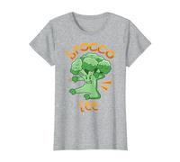 Broco Lee T-Shirt, Femme, Gris Chiné, XXL