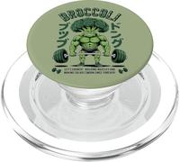 Brocoli Bodybuilder Gym Fitness Légumes Power PopSockets PopGrip pour MagSafe