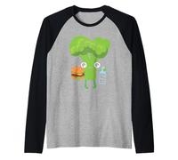 Brocoli Eater Vegan Lover Vegetarian Healthy Vegetarian Manche Raglan