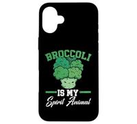 Brocoli is My Spirit Animal Végétarien Légumes Végétariens Coque pour iPhone 16 Plus