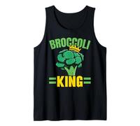 Brocoli King Vegan Lover Vegetarian Healthy Vegetarian Débardeur