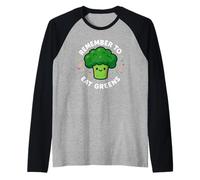 Brocoli Mignon « Remember to Eat Greens » Manche Raglan