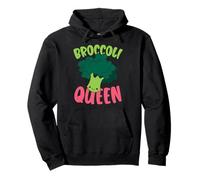 Brocoli Queen Vegan Lover Vegetarian Healthy Vegetarian Sweat à Capuche
