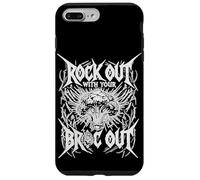 Brocoli Rock Out Vegan Funny Slogan Musique Coque pour iPhone 7 Plus/8 Plus