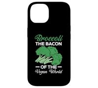 Brocoli The Bacon of The Vegan World Healthy Vegetarian Coque pour iPhone 14