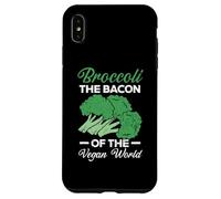 Brocoli The Bacon of The Vegan World Healthy Vegetarian Coque pour iPhone XS Max