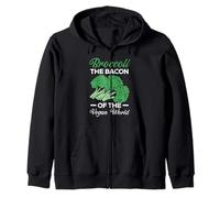 Brocoli The Bacon of The Vegan World Healthy Vegetarian Sweat à Capuche