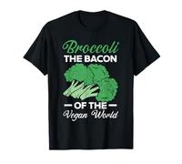 Brocoli The Bacon of The Vegan World Healthy Vegetarian T-Shirt