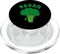 Brocoli végétal pour Une fierté végétalienne Verte PopSockets PopGrip pour MagSafe