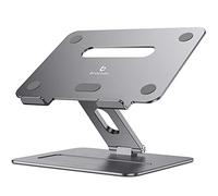 brocoon Support pour Ordinateur Portable, Support réglable pour Ordinateur Portable, Support Ergonomique en Aluminium pour MacBook, Convient aux Ordinateurs Portables de 10 à 17 Pouces