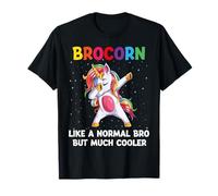 BroCorn Bro Unicorn Birthday Family Matching Bday Party T-Shirt