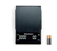 Brod & Taylor Balance de cuisine et de café de précision avec minuteur (précision 0,1 g)