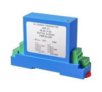 BRODEFUP Transmetteur de Courant 4-20 mA 0-10 V 0-1 A 0-10 A vers RS485 DC Transducteur de Tension 0-100 V 0-200 V(JXK-21,Input DC 0-500V_0-5V_DC24V)