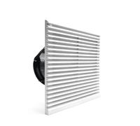 BRODEFUP Ventilateur DC24V DC12V 255 * 255 * 117mm IP54 245m3/h RAL7035 Système de ventilation avec filtre for armoires électriques(AC220V)