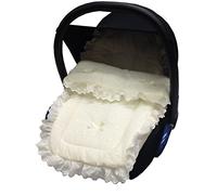 Broderie anglaise Chancelière Siège auto/Cosy orteils Compatible avec Jane Crème
