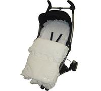 Broderie anglaise volants Chancelière/Cosy orteils Compatible avec Quinny Zapp Blanc