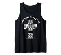 Broderie au Point de Croix, Patchwork, Foi biblique, Bible Débardeur