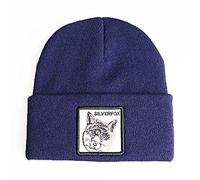 Broderie Bonnet Tricoté Chapeau De Ski Bonnet en Laine, Tibetan Green Fox, One Size