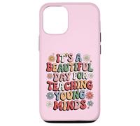 Broderie, C'est Une Belle journée pour enseigner Les Jeunes Esprits Coque pour iPhone 12/12 Pro