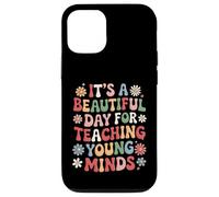 Broderie, C'est Une Belle journée pour enseigner Les Jeunes Esprits Coque pour iPhone 12/12 Pro