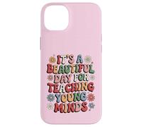 Broderie, C'est Une Belle journée pour enseigner Les Jeunes Esprits Coque pour iPhone 14 Plus