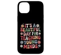 Broderie, C'est Une Belle journée pour enseigner Les Jeunes Esprits Coque pour iPhone 14 Plus