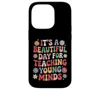 Broderie, C'est Une Belle journée pour enseigner Les Jeunes Esprits Coque pour iPhone 14 Pro