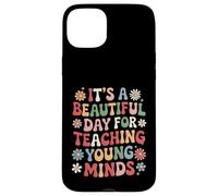 Broderie, C'est Une Belle journée pour enseigner Les Jeunes Esprits Coque pour iPhone 15 Plus