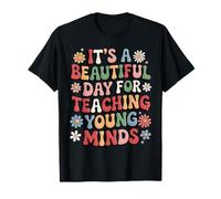 Broderie, c'est une belle journée pour enseigner les jeunes esprits T-Shirt