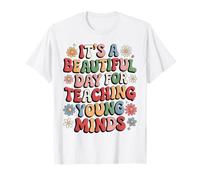Broderie, c'est une belle journée pour enseigner les jeunes esprits T-Shirt