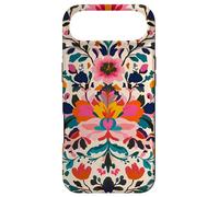 Broderie Florale Pop Art Mexicain rayé Rose Coque pour iPhone Air