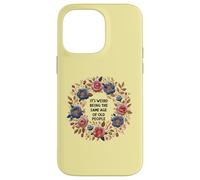 Broderie « It's Weird Being The Same Age of Old People » Coque pour iPhone 14 Pro Max