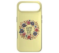 Broderie « It's Weird Being The Same Age of Old People » Coque pour iPhone Air