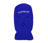 Broderie Lettre Moto Bouclier Ski Complet Cosplay Gangster Multicolore Solide Temps Froid Visage Réglable Coupe-Vent Protection UV Sweat à Capuche Tricot, C, Taille unique