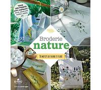Broderie nature: 30 motifs de faune et flore