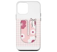 Broderie Patchwork Motif Floral Rose pour Femme Coque pour iPhone 12 Mini