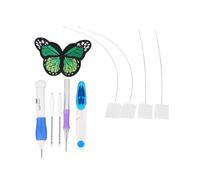Broderie Punch Needle Pen Set Magic Broderie Pen Set Broderie Starter Kit Broderie Couture Craft Tool, Broderie Pen Stitching Craft Tool Set