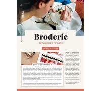Broderie Techniques de base - Collectif - Merci Les Livres - broché - Livre-jeu