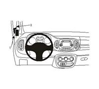 Brodit ProClip Support de fixation pour 500 L 13 Montage à gauche Noir