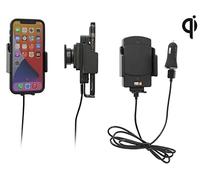 Brodit Support pour Appareil 718300 Fabriqué en Suède avec Fonction de Charge Qi Charge - Utilisation Universelle Noir