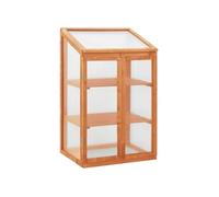 vidaXL Serre 60x45x100 cm Bois de sapin