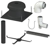 Brötje Kit de base Kessel/Schacht KAS 60/1 DN60/100, 7630512