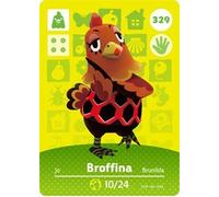 Broffina - Nintendo Animal Crossing Happy Home Designer Série 4 Amiibo Carte - 329