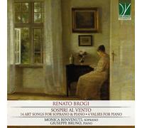 Brogi : Sospiri Al Vento-15 Chansons d'art pour Soprano, 4 Valses pour Piano