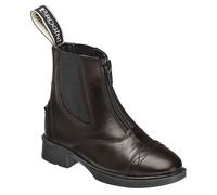 Brogini Enfants Cuir Tivoli Piccino Bottes avec fermeture éclair TL135 (33 EU) (Marron)