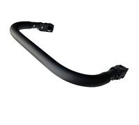 Brogtorl Barre de pare-chocs pour accessoires de poussette de bébé, Protège-mains, accoudoir en cuir PU anti-rayures compatible avec la poussette Cybex Libelle